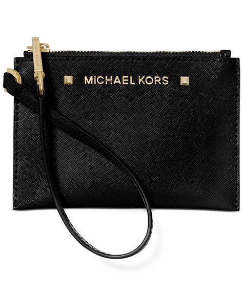 michael kors karla wristlet|Michael Kors wallet with strap.